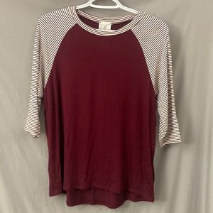 Cute 3/4 sleeve top